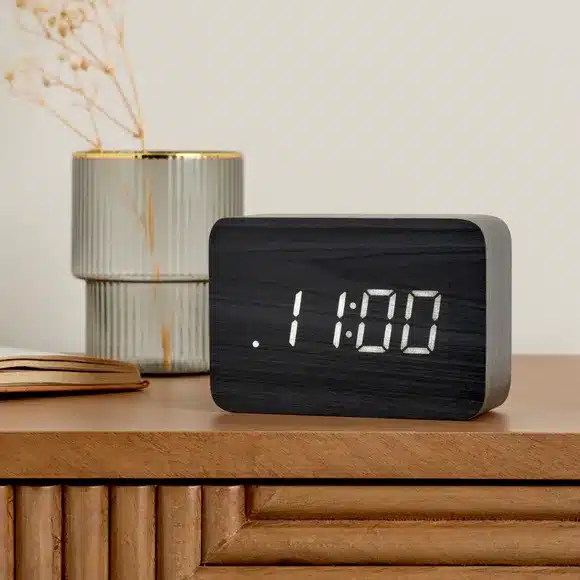 Explore simple alarm clocks for bedrooms