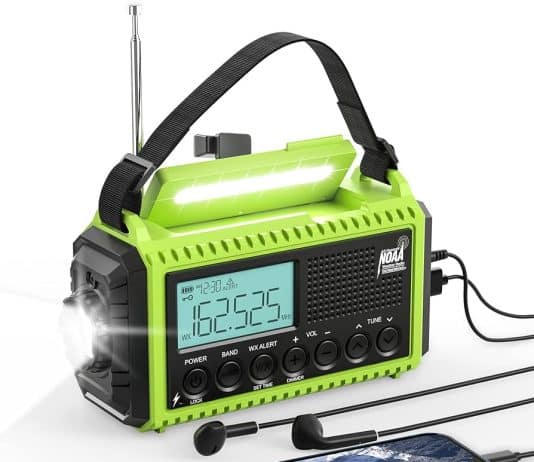 how can i power a weather radio in a power outage 3