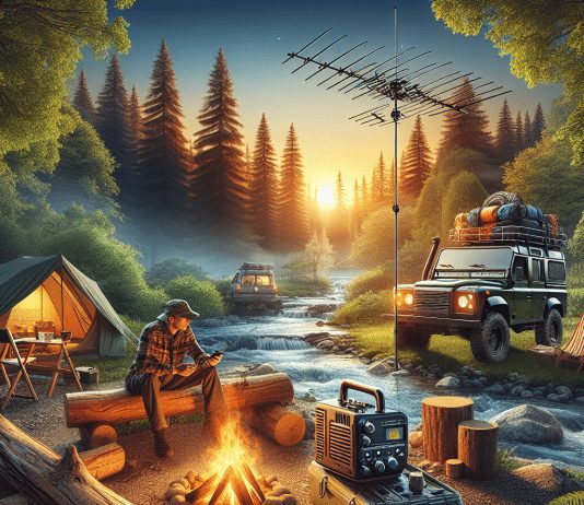 how can i ensure my radio receives alerts while camping 1