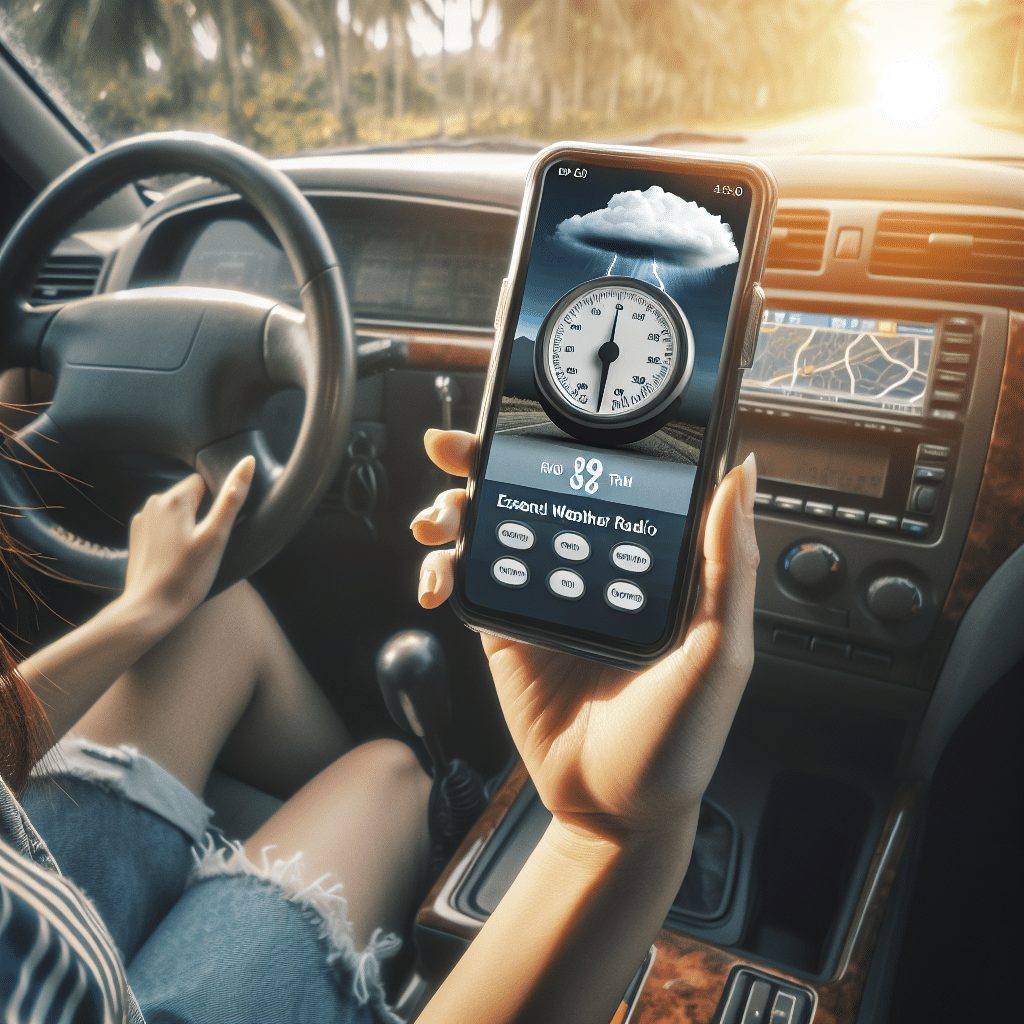 What Weather Radio Accessories Are Recommended For Road Trips?