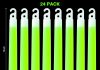 24 pack bright glow sticks emergency green glow sticks with 12 hour duration chem lights sticks for camping lights parti 3