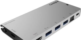 comdigital usb c hub8 in 1 usb c pocket dock 810 100w power deliveryequipped with two specifications of connecting cable