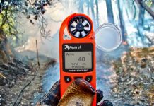 kestrel 5500fw fire weather meter pro with link orange 3
